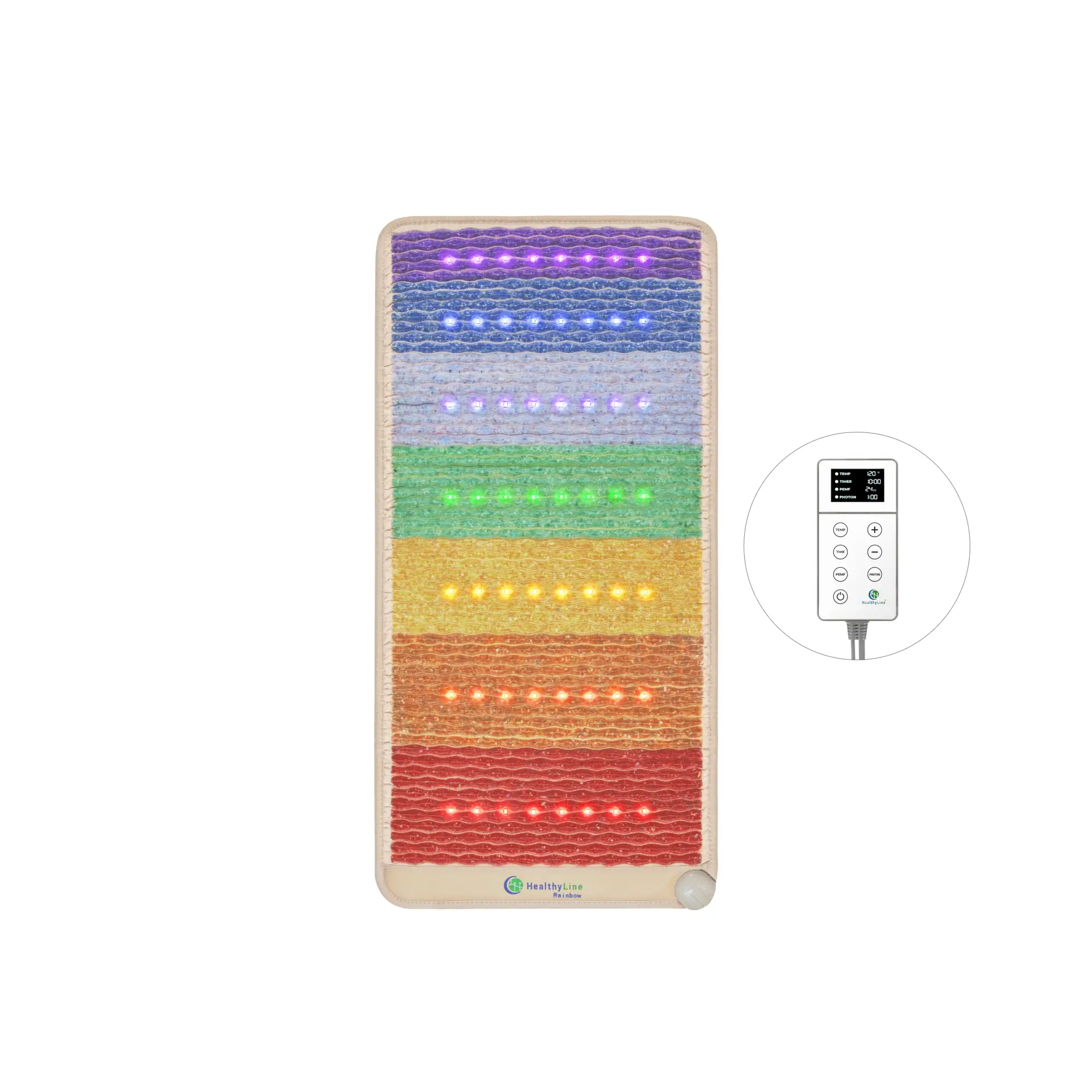 Rainbow Chakra Series | PEMF Far Infrared Heating Mats - Image 21