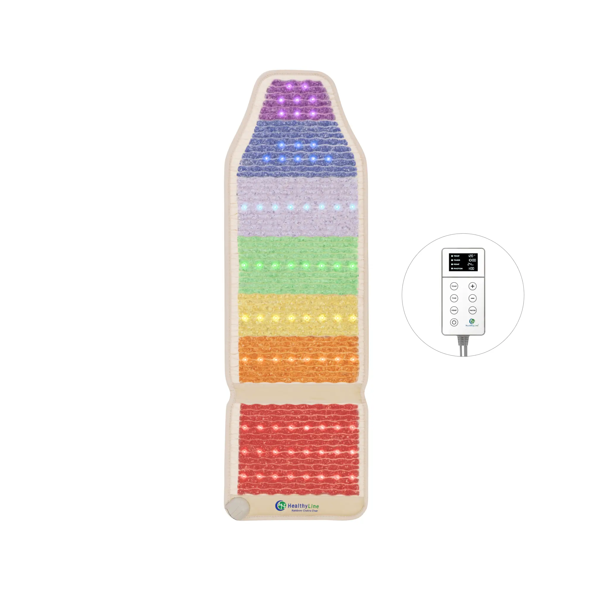 Rainbow Chakra Series | PEMF Far Infrared Heating Mats - Image 28