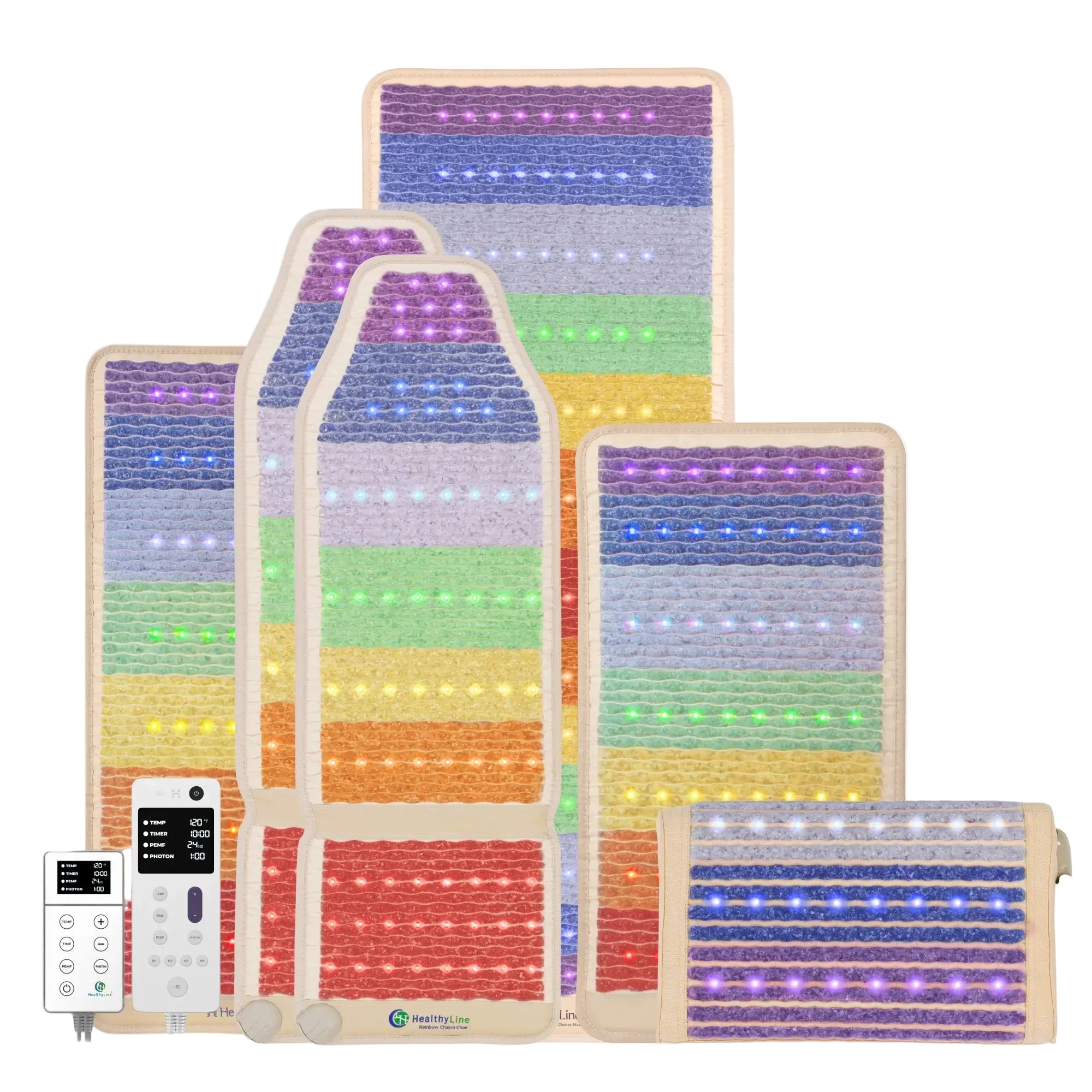 Rainbow Chakra Series | PEMF Far Infrared Heating Mats - Image 3