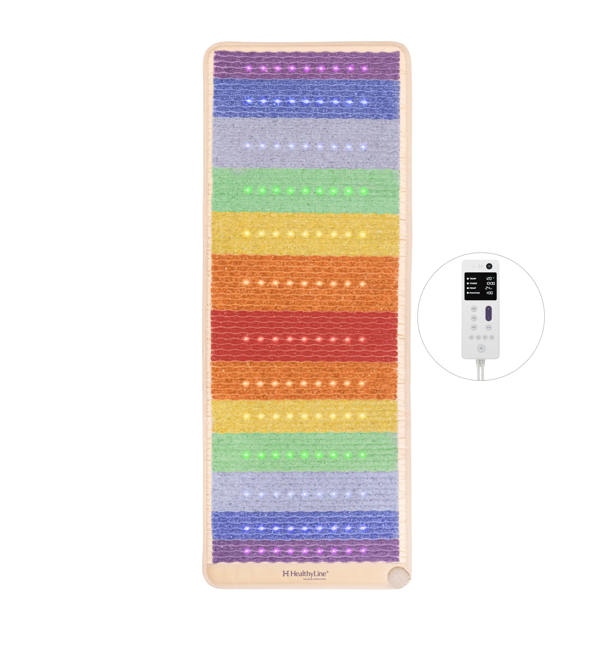 Rainbow Chakra Series | PEMF Far Infrared Heating Mats - Image 33