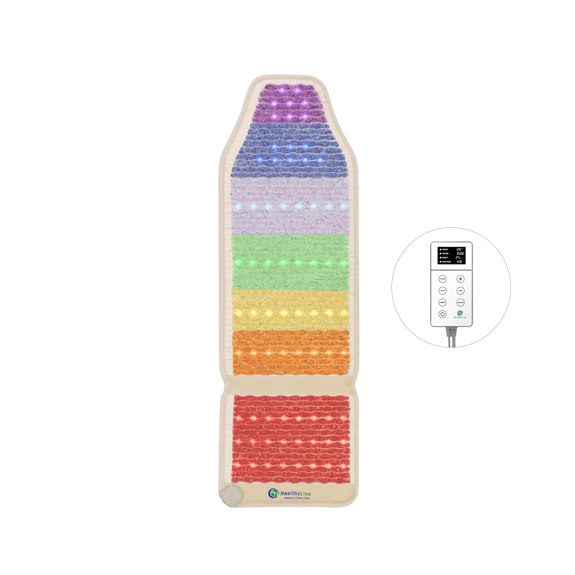 Rainbow Chakra Series | PEMF Far Infrared Heating Mats - Image 38