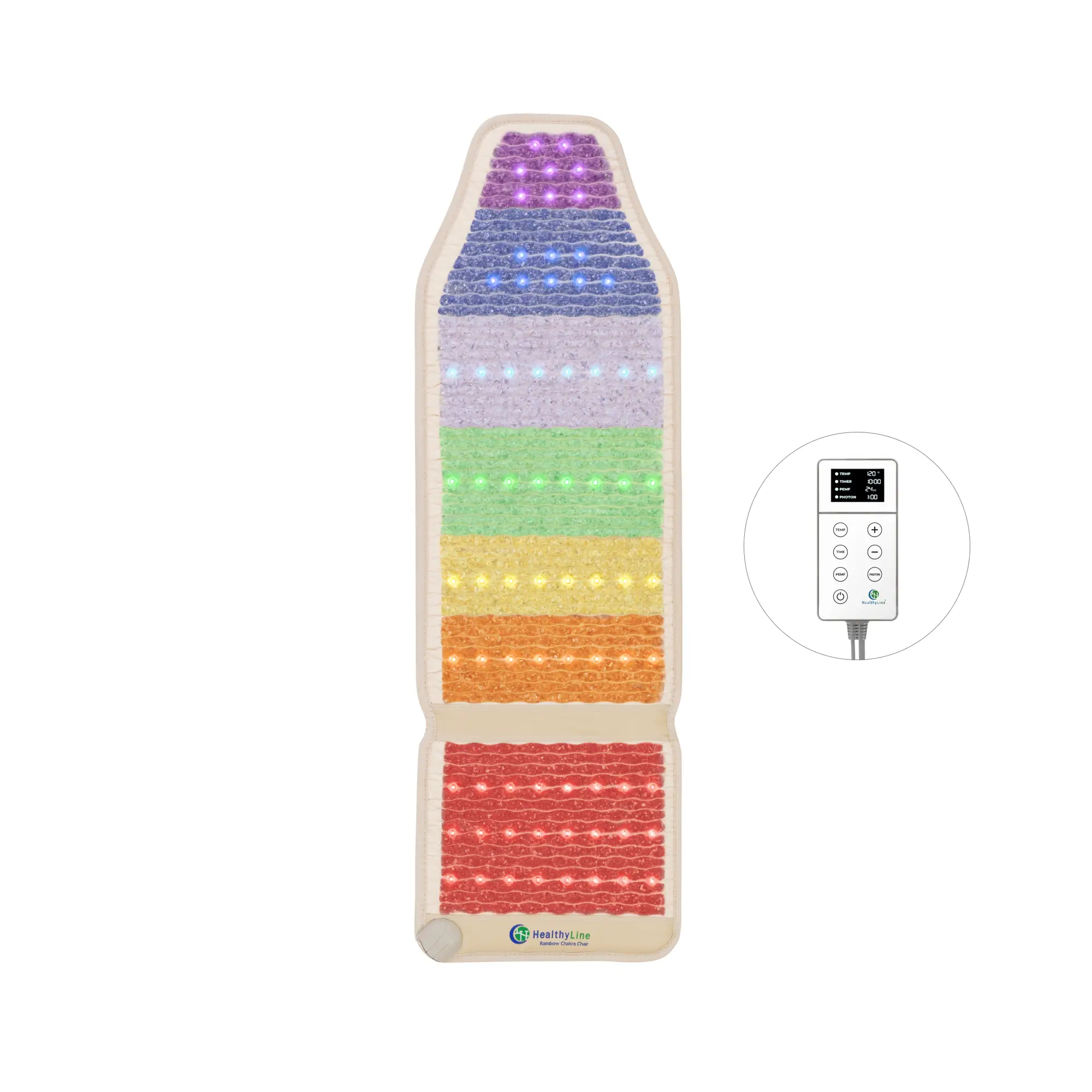 Rainbow Chakra Series | PEMF Far Infrared Heating Mats - Image 39