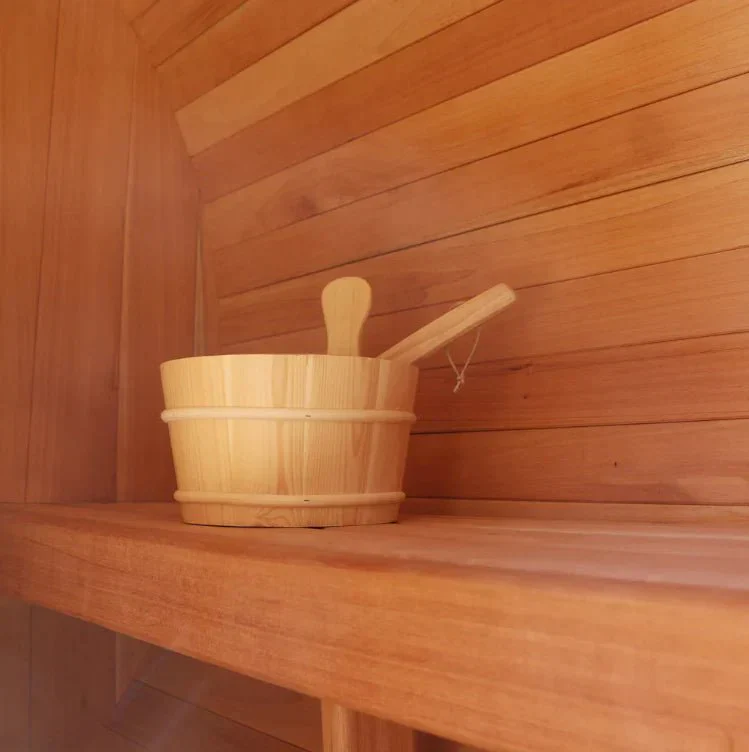 Scandia Electric Barrel Sauna Kit – 4-Person Traditional Sauna for Home - Image 5