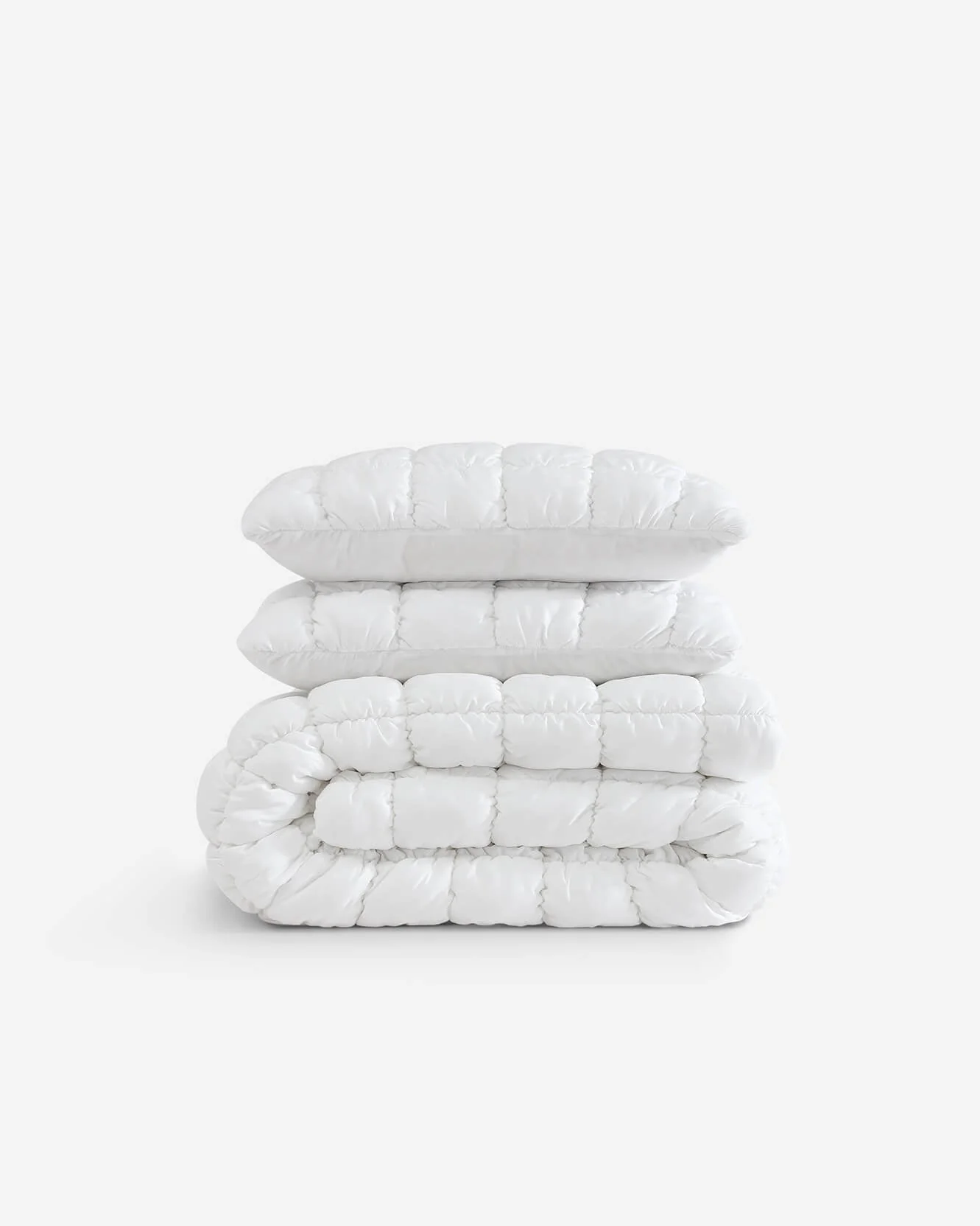 Silky Lyocell Puff Comforter Bundle - Image 8