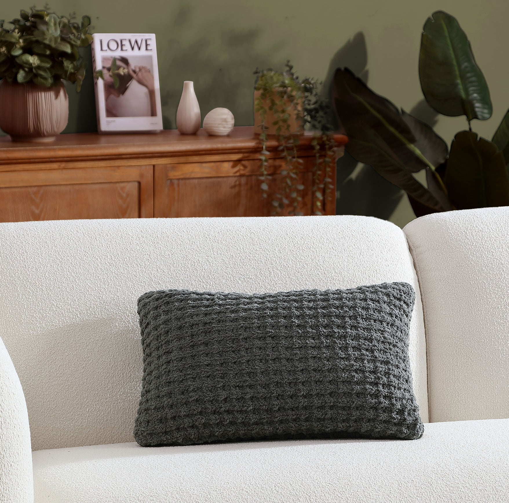 Snug Waffle Mini Pillow - Image 3