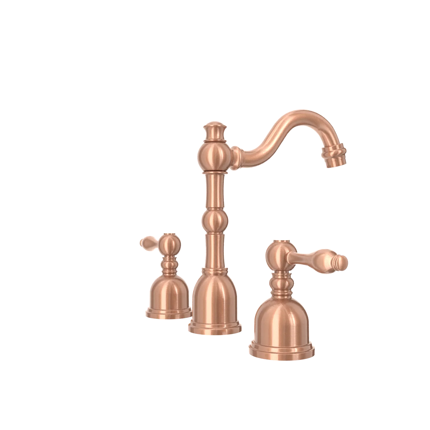 Two-Handle Copper Widespread Bathroom Sink Faucet - AK41518C - Image 24