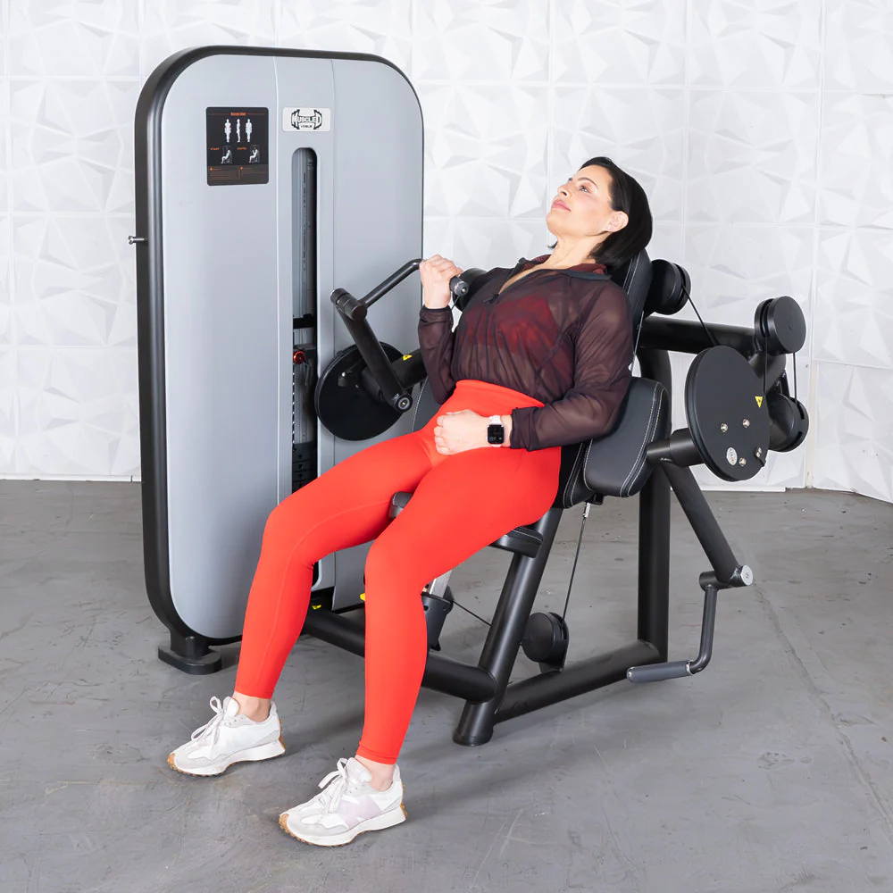 Vogue Iso-Lateral Biceps Curl by Muscle D Fitness – Commercial Arm Machine - Image 9