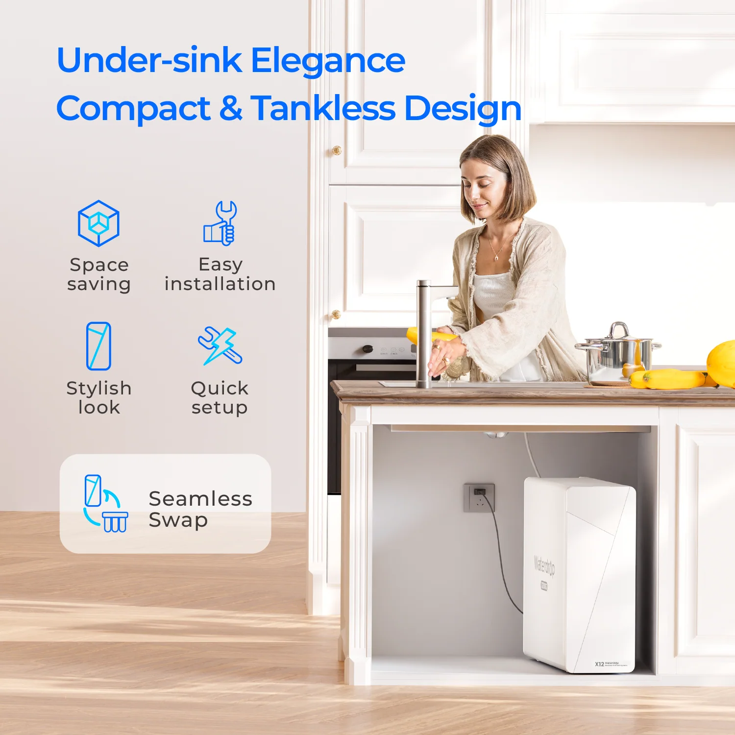 Waterdrop X12-Basic Reverse Osmosis System - Image 3