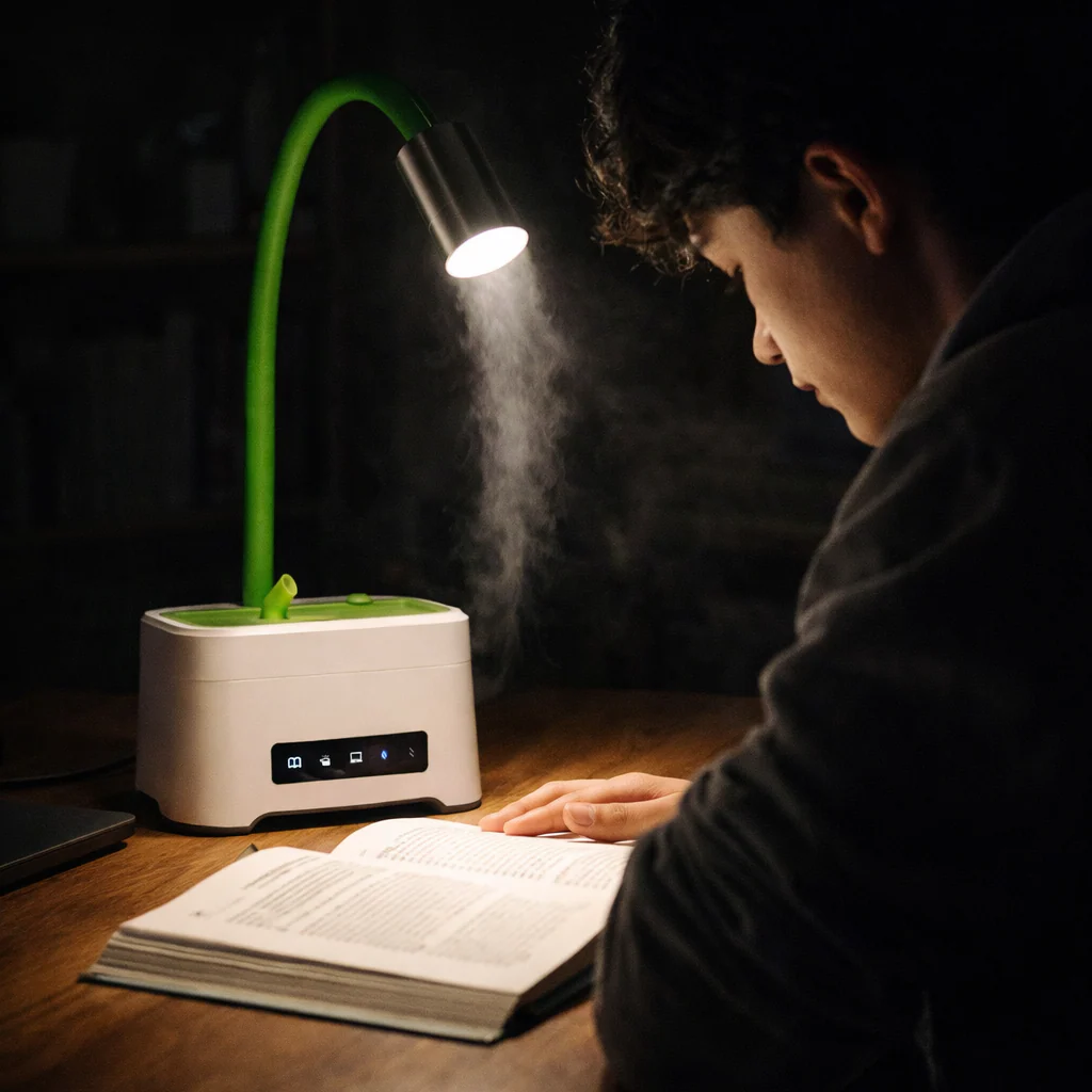 ZAQ Lumin Aromatherapy Diffuser | Ultrasonic Mist, LED Lamp & Humidifier - Image 10